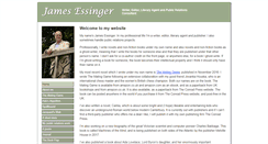 Desktop Screenshot of jamesessinger.com